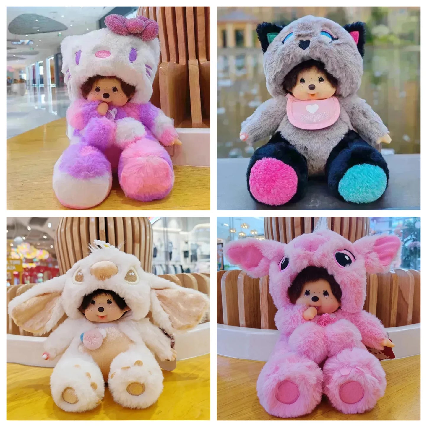 Peluches Mengqiqi - Disfrazados de personajes famosos