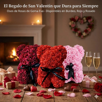 Osos Eternos de rosas