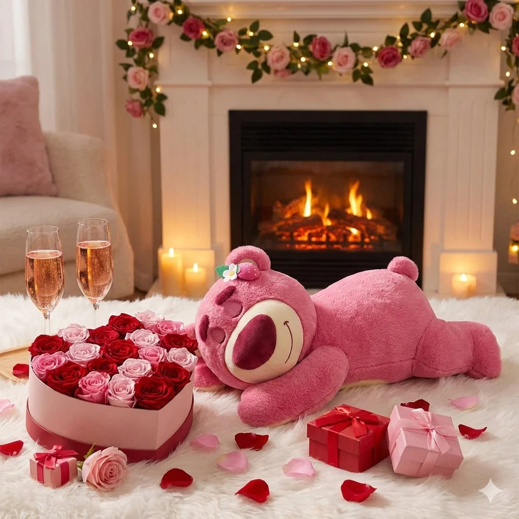 Peluche Lotso – Toy Story (Versión Fresa)