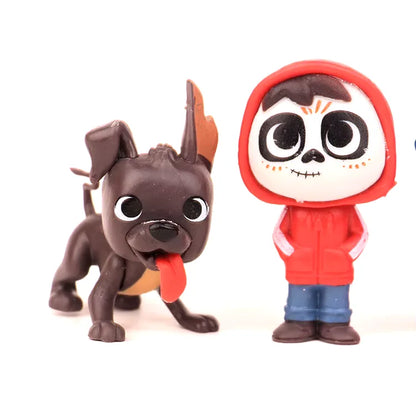 Set de 8 figuras coleccionables de Coco