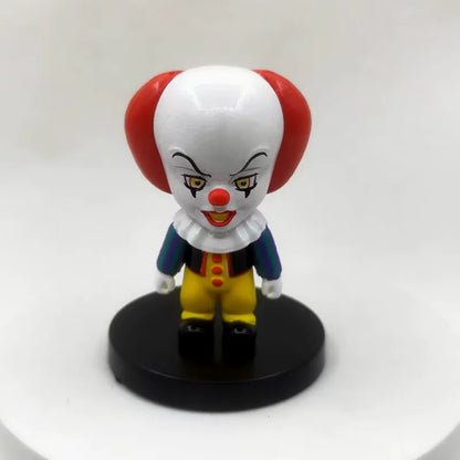 Set de 10 Figuras – Clásicos del Cine de Terror | Jason, Freddy, Chucky, V de Vendetta y más | 5.5 cm