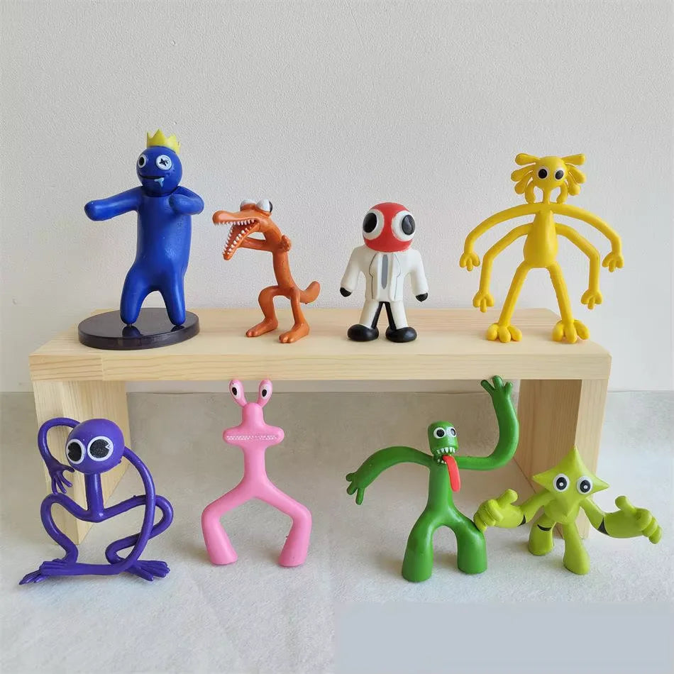 Set 8 figuras Rainbow Friends