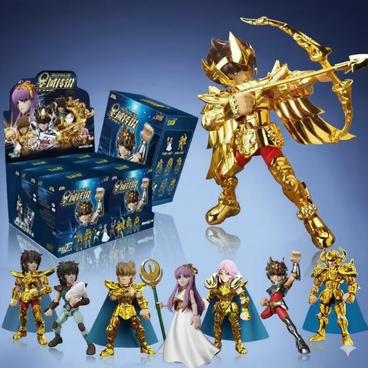 Caja Ciega Saint Seiya – Figuras Blokee Armables (12 cm aprox.) – Oportunidad por detalles de empaque