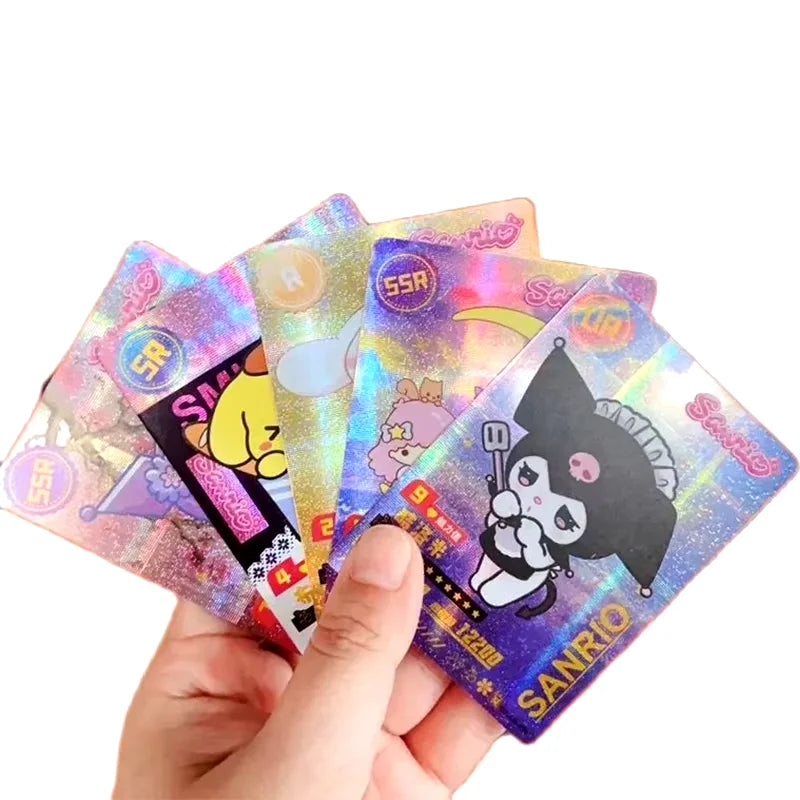 Sobre de 5 Cartas Holográficas de Sanrio