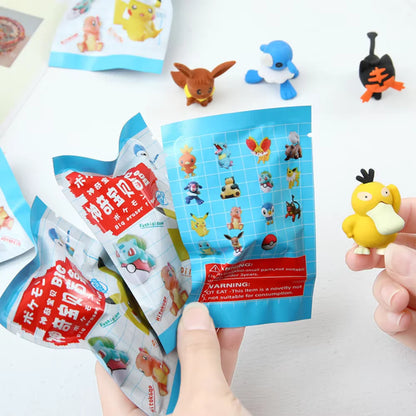 Sobre Sorpresa Pokémon Detective Pikachu – Figuras Borrador Kawaii