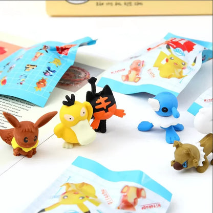 Sobre Sorpresa Pokémon Detective Pikachu – Figuras Borrador Kawaii