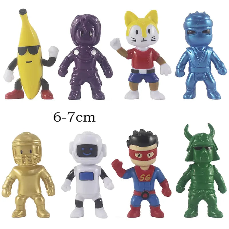 Set 6 figuras al azar Stumble Guys