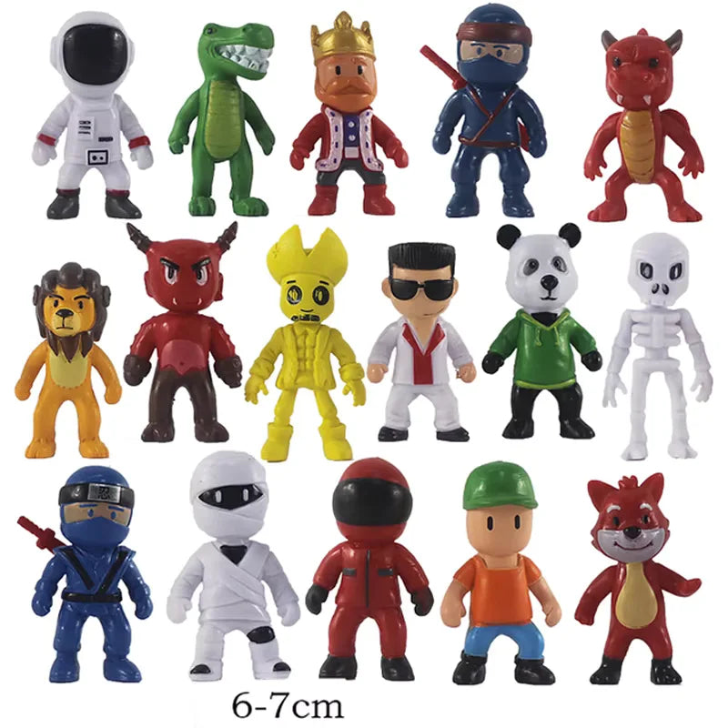 Set 6 figuras al azar Stumble Guys