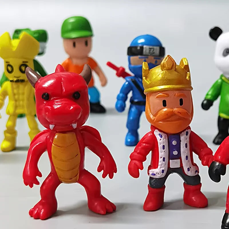 Set 6 figuras al azar Stumble Guys