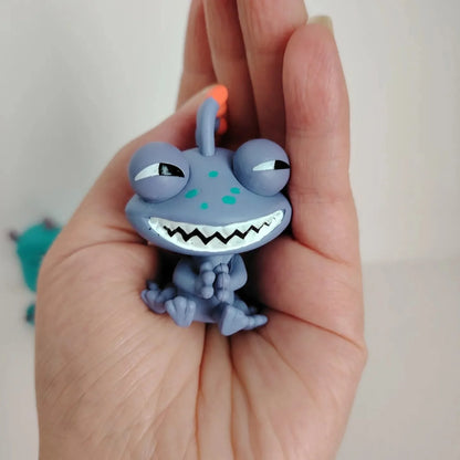 Set de 4 figuras coleccionables: Monsters, Inc. – Dulces Pesadillas