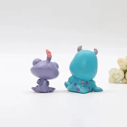 Set de 4 figuras coleccionables: Monsters, Inc. – Dulces Pesadillas