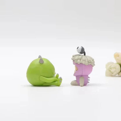 Set de 4 figuras coleccionables: Monsters, Inc. – Dulces Pesadillas