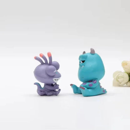 Set de 4 figuras coleccionables: Monsters, Inc. – Dulces Pesadillas