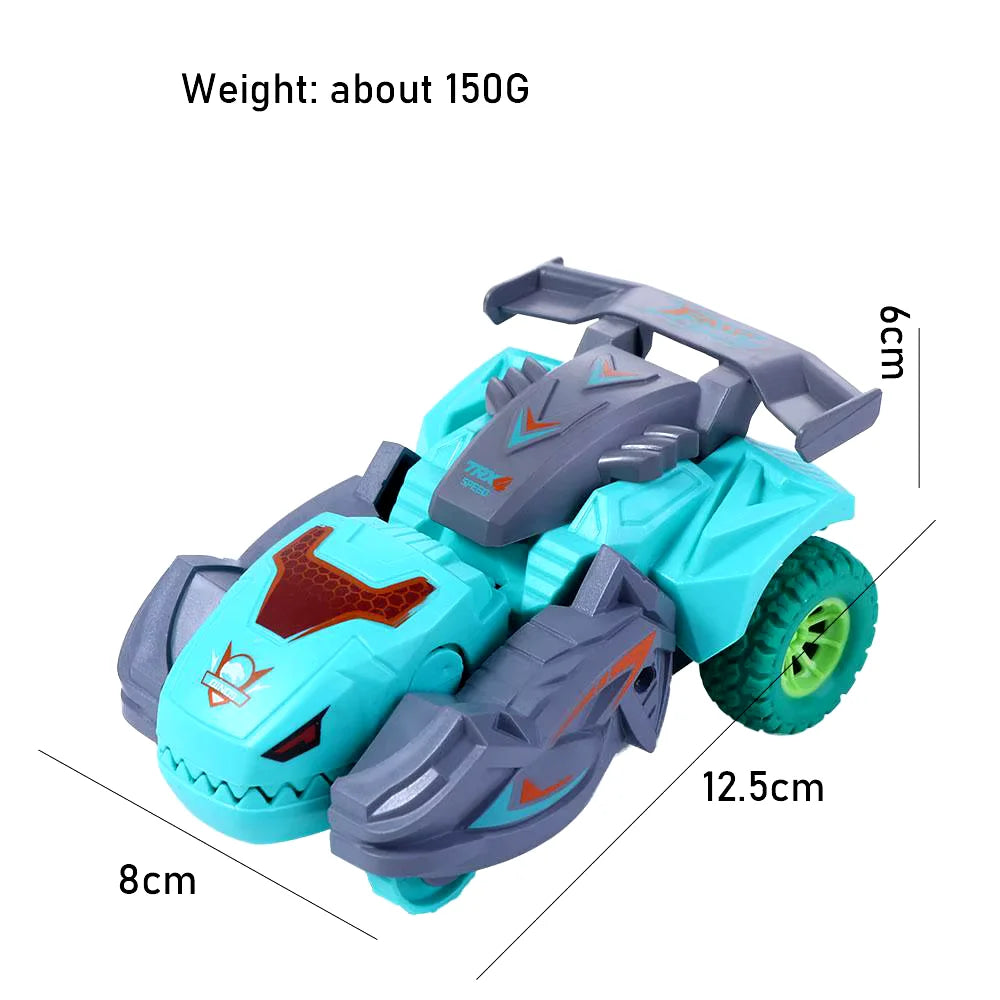 Coche con triceratops shop