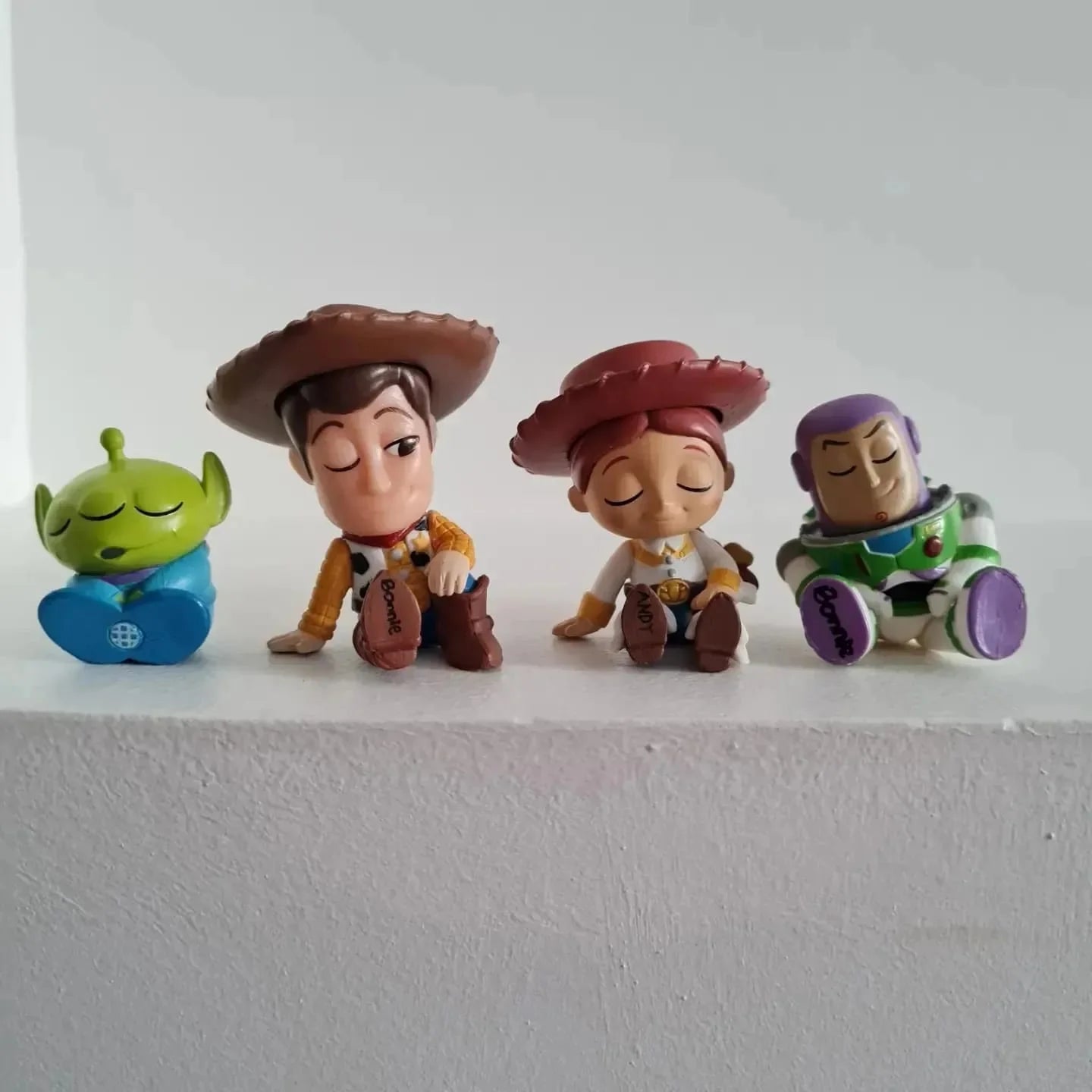 Set de 4 figuras coleccionables: Toy Story – Dulces Sueños