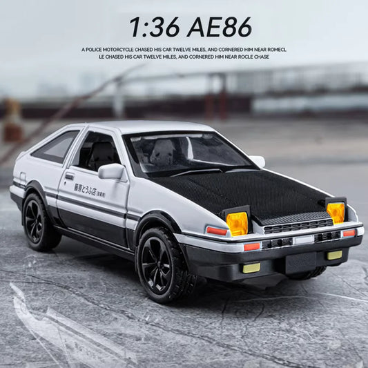 Toyota Trueno AE86 Sprinter – Réplica en Escala 1:36