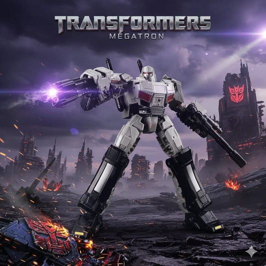 JINKE JK13 Megatank – Figura de Acción Transformable de 18 cm (Megatron)