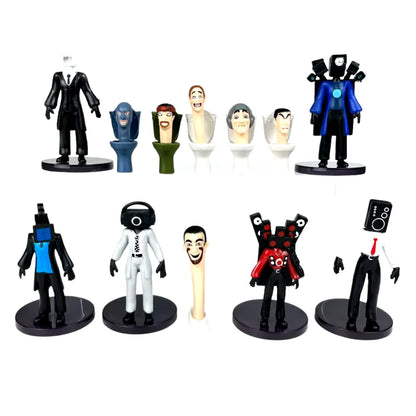 Set 12 figuras Skibidi Toilet